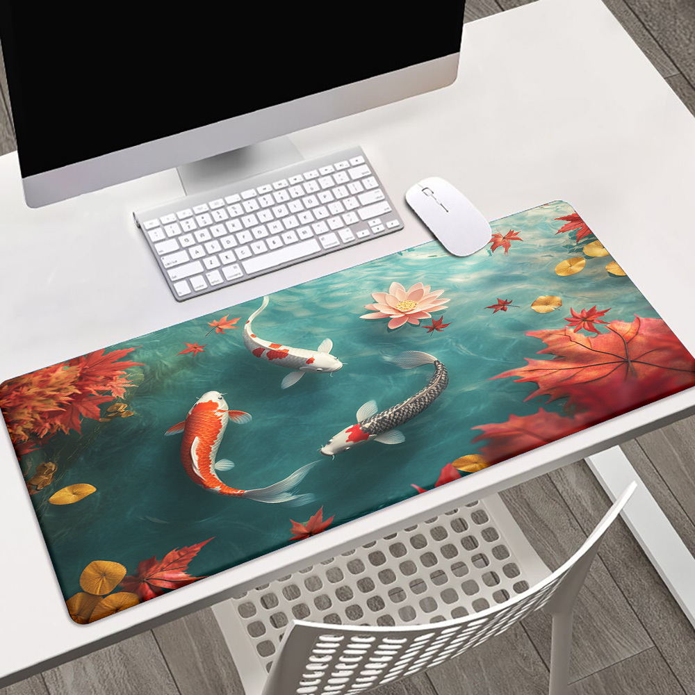 Zen Gaming Accessories - Zen Koi Fish Iron Art Desk