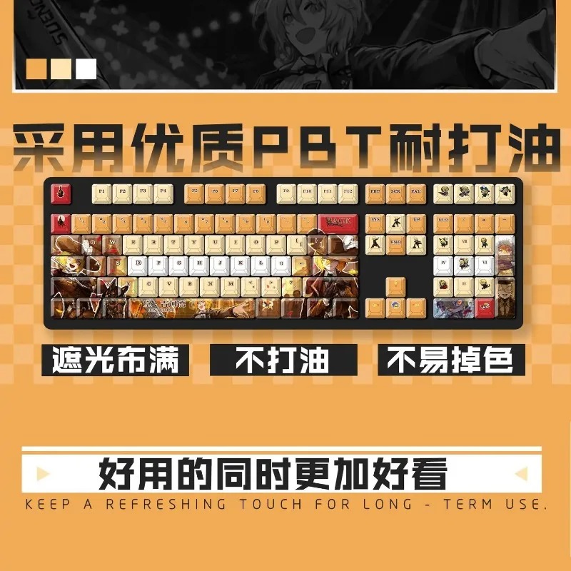 Theme Game Mechanical Keyboard - огляд і ціна Gaming Accessories Keyboards