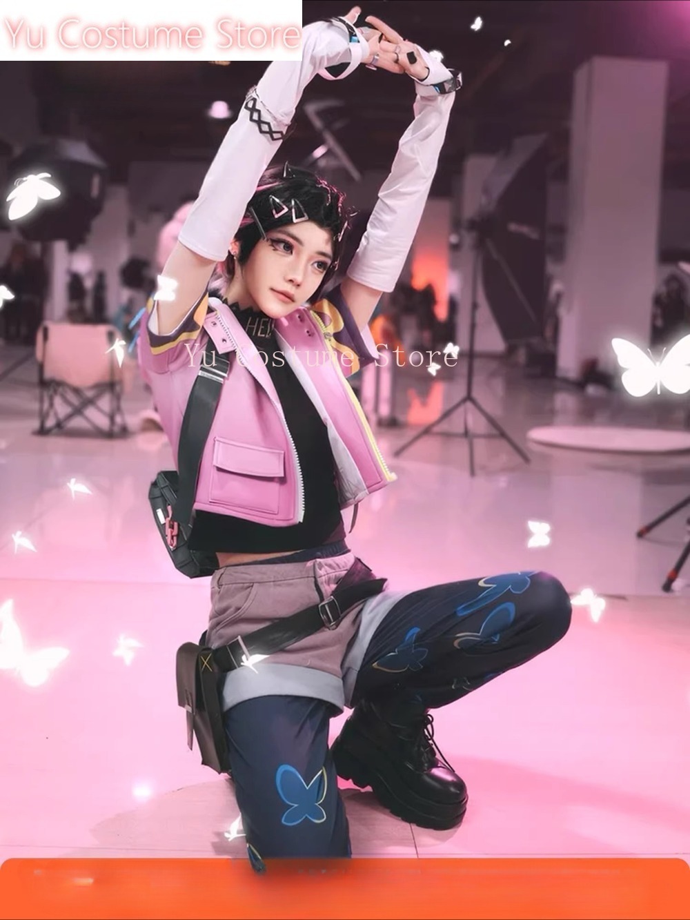 Clove Cosplay Costume Purple G - огляд і ціна Gaming Accessories Store