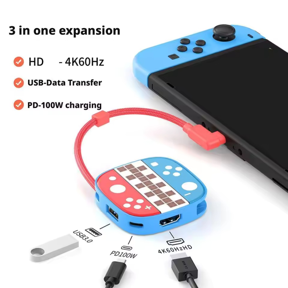For Switch2 Type C Docking Sta - огляд і ціна Gaming Kit Accessories Nintendo Switch