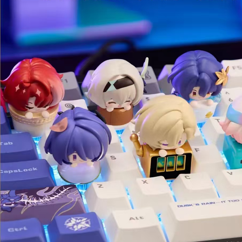 in stock Finger Keycap Honkai  - огляд і ціна Gaming Accessories Keyboards