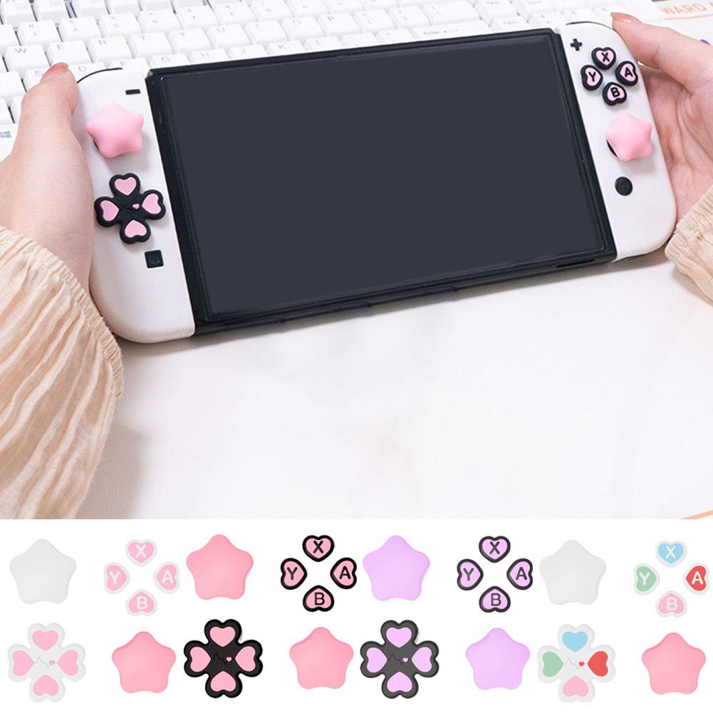 Silicone Button Stickers For N - огляд і ціна Gaming Accessories Nintendo Switch