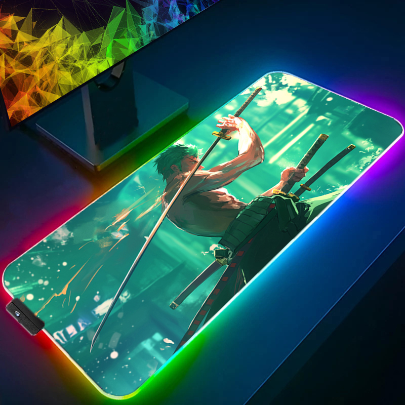 ONE PIECE Zoro Mouse Pad RGB G - огляд і ціна Gaming Accessories Keyboards