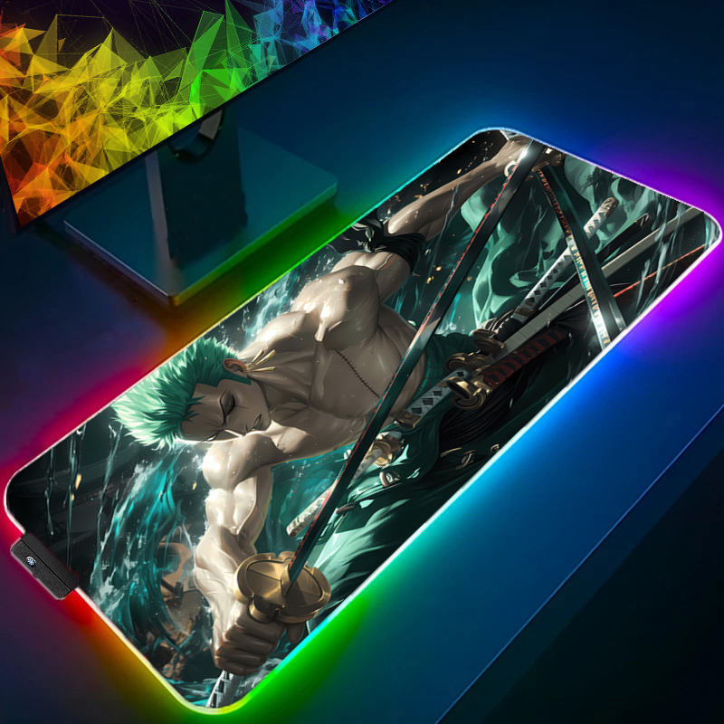 ONE PIECE Zoro Mouse Pad RGB G - огляд і ціна Gaming Accessories Keyboards