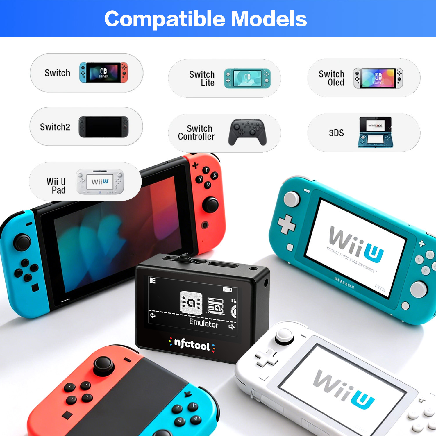 For Rechargeable NFC Amiibo Si - огляд і ціна Gaming Accessories Nintendo Switch